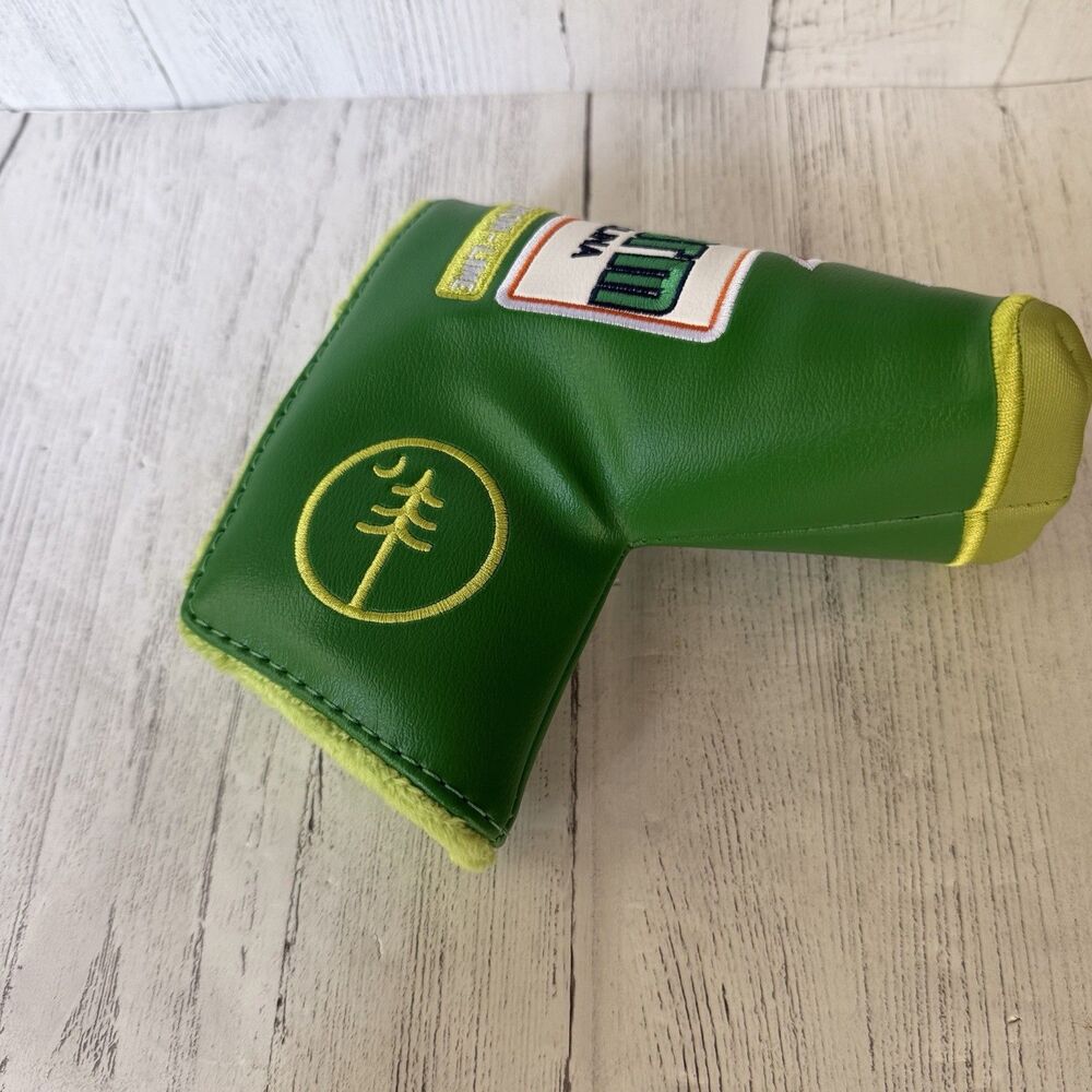The Tree Farm Gatorade Lemon-Lime Putter Cover by Handcrafted Golf NWOT Rare-New